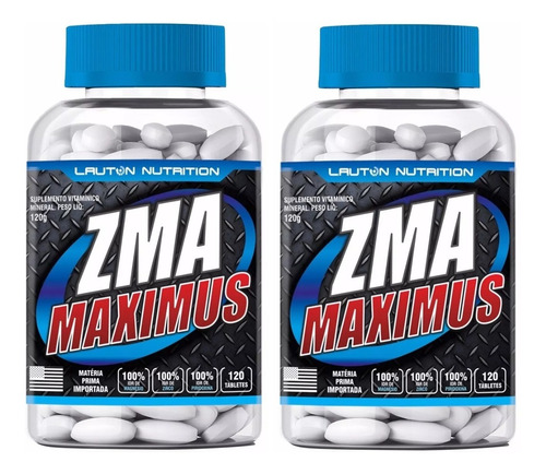 2 Zma Maximus 120 Tablets 1000mg - Lauton 