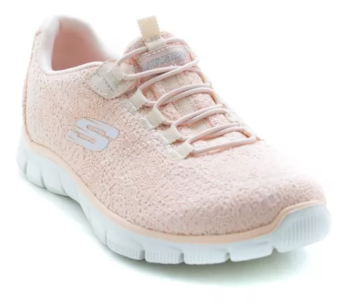 Convocar Suri Compuesto Tenis Skechers Sports 12811 Durazno Memory Foam Originales