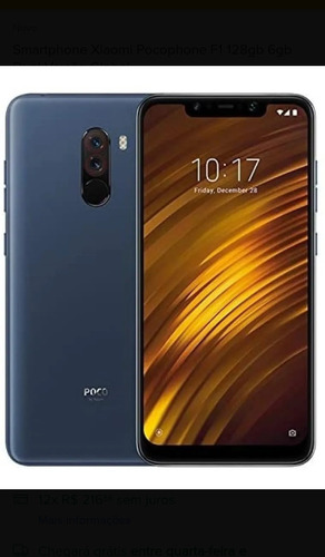 Celular Xiaomi Pocophone F1 128 Gb 6 De Ram