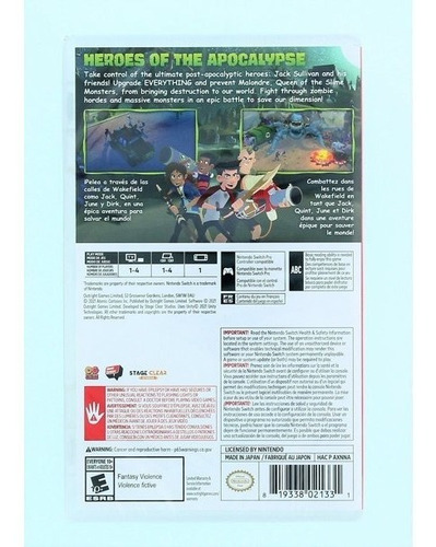 The Last Kids On Earth Standard Edition Nintendo Switch Fisi