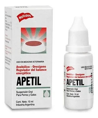 Apetil - Estimulante Del Apetito Para Perros Gatos 10 Ml