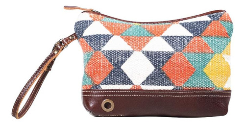 Myra Bags Travelers Choice Bolso De Mano De Lona, ??cuero Y 