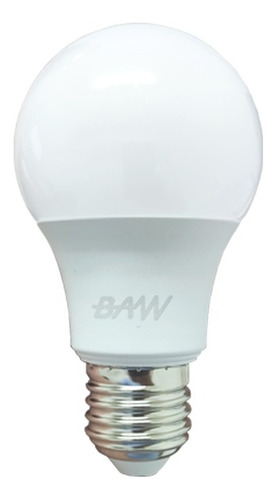 Lampara Led Bulbo 10w Fria Baw 90% Ahorro! Garantia Calidad