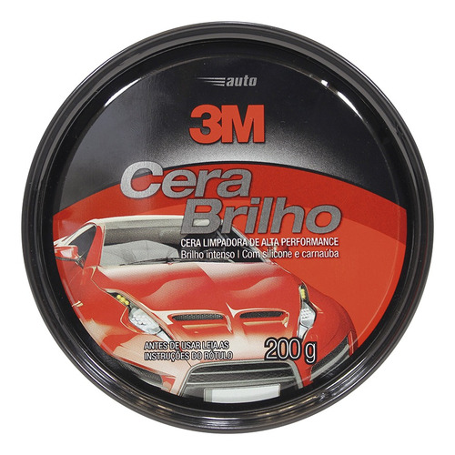 Cera Automovil Brillo 3m 200g