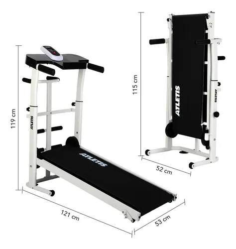 Caminadora Manual Atletis Sprint Plegable