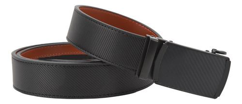 Hombres Pu Cinturón Reversible Cinturón De Sarga De Sarga