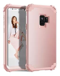 Funda Case Samsung S8/s8 Plus/s9/s9 Plus 360 Uso Rudo 3 En 1