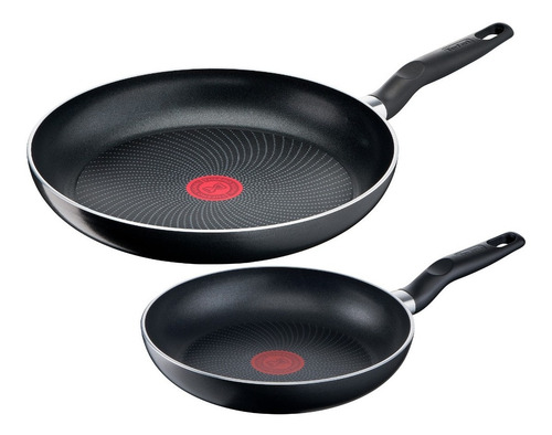 Imagen 6 de 6 de Juego De 2 Sartenes T-fal Optimal 22 Y 28 Cm Antiadherente