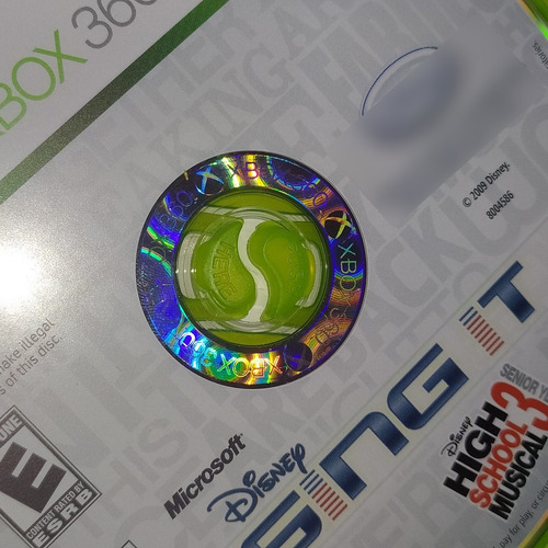 Longaniza Games.. Xbox 360 Sing It High School Musical (Usado)
