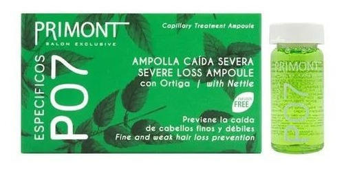 Ampolla Caída Severa Con Ortiga X1 Unidad P07 X10ml Primont