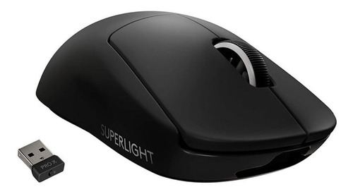 Mouse Gaming Logitech G Pro X Superlight Inalamb Negro 910-0