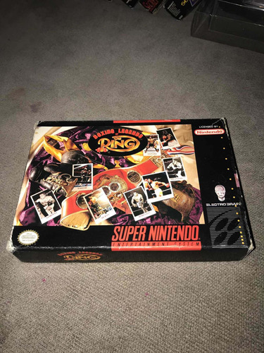 Boxing Legends Of The Ring Super Nintendo Snes!!!