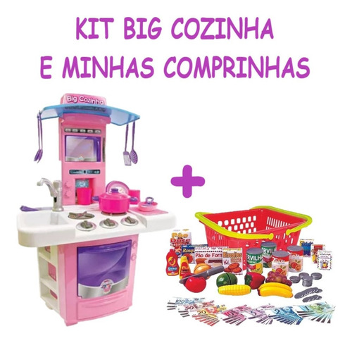 Brinquedos Para Salão De Festas Meu Mercadinho Com Cozinha
