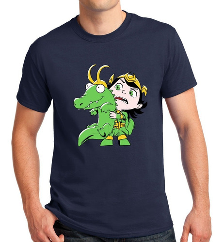 Playera Lokidrilo Y Loki Niño Varios Colores