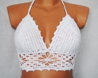 Traje De Baño Crop Top Tejidos Short Faldas Vestidos