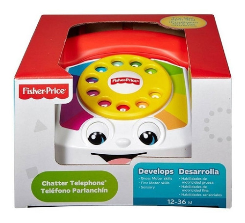 Imagen 6 de 6 de Fisher Price Telefono Parlanchin Dpn22