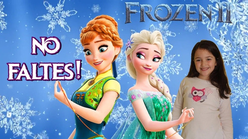 Frozen Video Invitación Virtual Para Whatsapp Alta Calidad