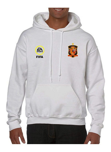 Buzo Hoodie Capota Seleccion España Fifa Ea Sports Hombre