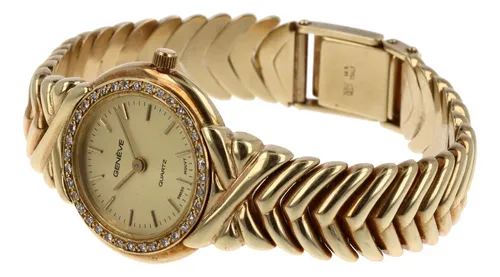 Reloj geneve oro 14k precio sale