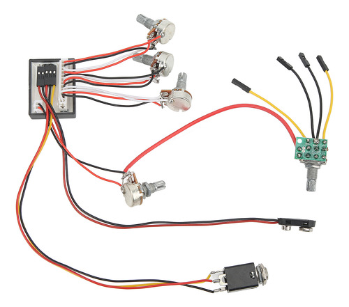 Kit De Cableado Para Circuito De Guitarra Eléctrica, Arnés D