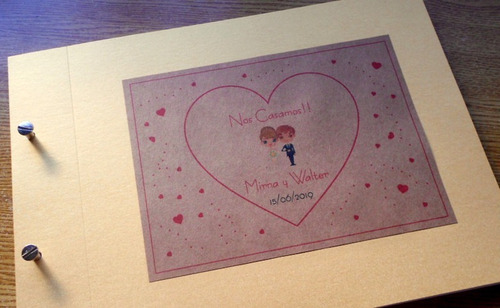 Libro De Firmas Casamiento Boda Recuerdo