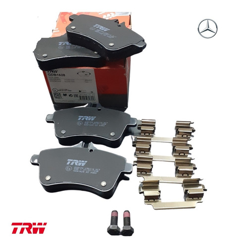 Imagen 2 de 8 de Pastillas De Freno Delantera Mercedes Benz Clase B200 W245