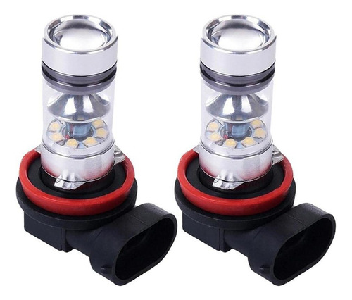 Foco Neblinero H11 De 20 Led Y 100w, 1 Par