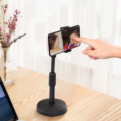 Soporte Sujetador Para Celular Smartphone Base Giratoria D3