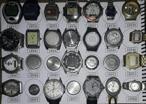 Lote 68 Sucatas Casio E Outros- Máquina Do Tempo