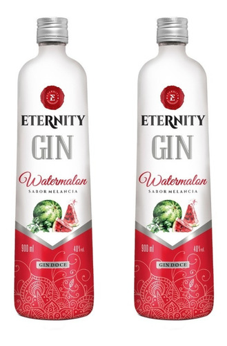 Gin Eternity Melancia 950ml - 2 Un