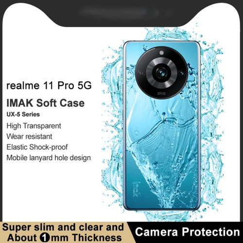 Funda Transparente For Tpu A Prueba De Golpes For Realme