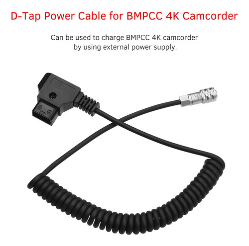 - Cable De Enlace A La Batería Andoer Para D-tap 4k