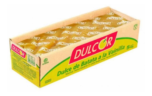 Dulce De Batata Dulcor Cajón X 5 Kg