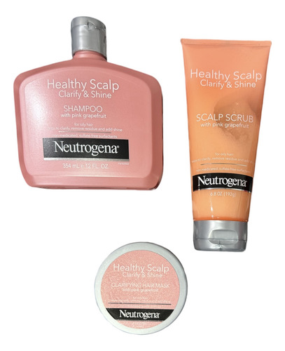 Set De Cabello Neutrogena Toronja Clarify & Shine
