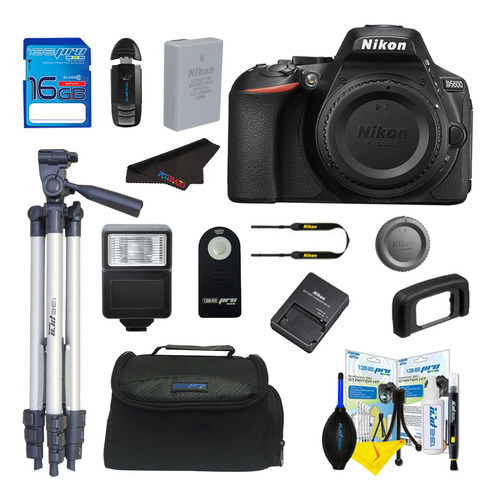 Cámara Dslr Nikon D5600 Incluye Accesorios