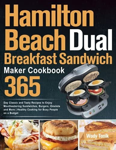 Book : Hamilton Beach Dual Breakfast Sandwich Maker Cookboo