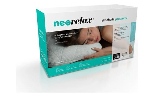 Almohada Inteligente Cervical Antirronquido Viscoelastica