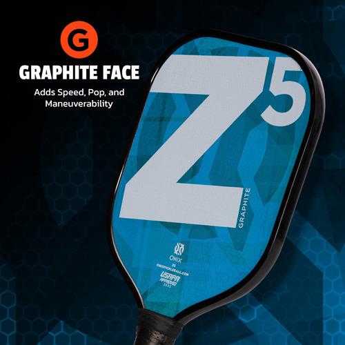 Onix Graphite Mod Z5 - Palas De Pickleball De Fibra De Carbo