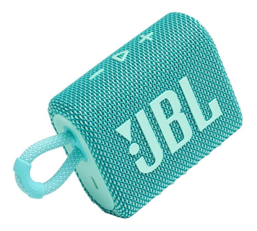 Parlante JBL Go 3 portátil con bluetooth waterproof  teal