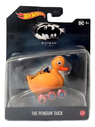 O Pato Pinguim Batman retorna DC Hot Wheels 1:50 Q