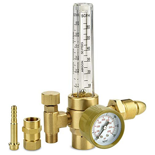 Argon Co2 Regulator Welding Gas Flowmeter For Tig Mig B...