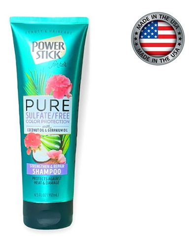 Shampoo Power Stick Pure Sulfate/free Color Protection Eua