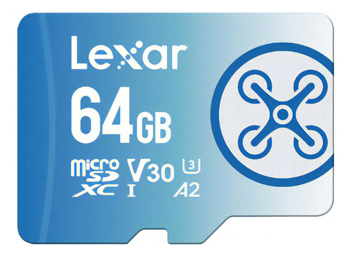 Lexar Fly Microsdxc 64gb Uhs-i Card Class10, U3, V30, A2