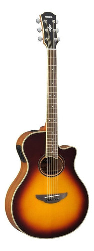 Guitarra acústica Yamaha APX700II para diestros brown sunburst brillante