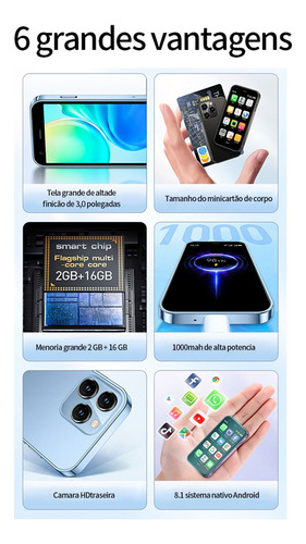 Celular Android Xs15 De 3.0 En Negro