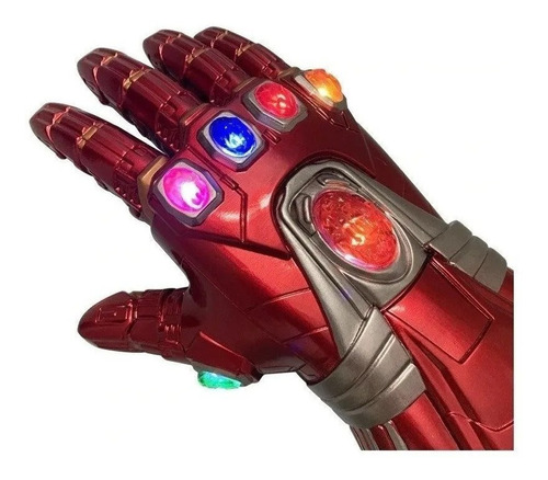Luva Homem De Ferro Manopla Tony Stark Led - Vingadores