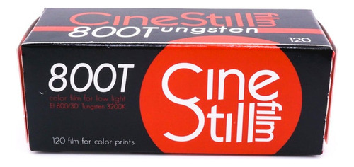 Rollo Cinestill 800t - Película 120 (Usado)