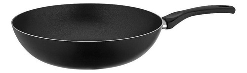 Wok Papilla 32 Cm - Ollas Cocina Sarten Cacerola Color Negro