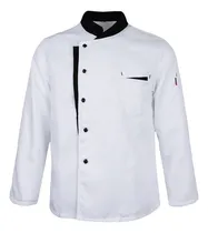 Comprar Chaqueta De Chef Hombres Uniformes Mujeres Xl Blanco