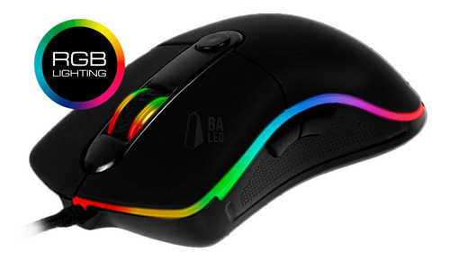 Mouse Gamer Cromatico Retroiluminado Rgb Meetion Mt-gm20